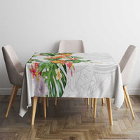Hawaii Pineapple Tropical Tablecloth Luminous Hibiscus Plumeria LT01 - Polynesian Pride