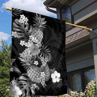 Hawaii Pineapple Tropical Garden Flag Neutral Hibiscus Plumeria LT01 - Polynesian Pride