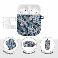Ninamu Tahiti Tiare Monstera AirPods Case Polynesian Pattern Curve Style LT01 - Polynesian Pride