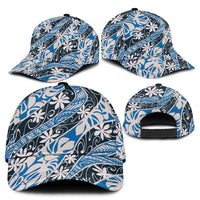 Ninamu Tahiti Tiare Monstera Classic Cap Polynesian Pattern Curve Style LT01 - Polynesian Pride