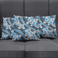 Ninamu Tahiti Tiare Monstera Pillow Cover Polynesian Pattern Curve Style - Polynesian Pride