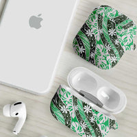 Matie Tahiti Tiare Monstera AirPods Case Polynesian Pattern Curve Style LT01 - Polynesian Pride