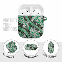 Matie Tahiti Tiare Monstera AirPods Case Polynesian Pattern Curve Style LT01 - Polynesian Pride