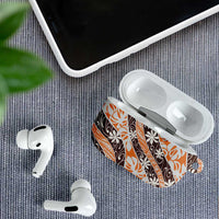 Puatou Tahiti Tiare Monstera AirPods Case Polynesian Pattern Curve Style LT01 - Polynesian Pride