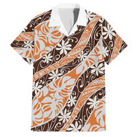 Puatou Tahiti Tiare Monstera Family Matching Summer Maxi Dress and Hawaiian Shirt Polynesian Pattern Curve Style - Polynesian Pride