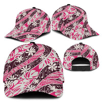 Tarona Tahiti Tiare Monstera Classic Cap Polynesian Pattern Curve Style LT01 - Polynesian Pride