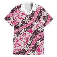 Tarona Tahiti Tiare Monstera Family Matching Long Sleeve Bodycon Dress and Hawaiian Shirt Polynesian Pattern Curve Style - Polynesian Pride
