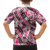 Tarona Tahiti Tiare Monstera Family Matching Off Shoulder Short Dress and Hawaiian Shirt Polynesian Pattern Curve Style - Polynesian Pride