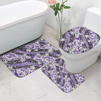 Vareau Tahiti Tiare Monstera Bathroom Set Polynesian Pattern Curve Style - Polynesian Pride