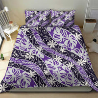 Vareau Tahiti Tiare Monstera Bedding Set Polynesian Pattern Curve Style - Polynesian Pride