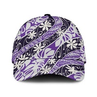 Vareau Tahiti Tiare Monstera Classic Cap Polynesian Pattern Curve Style - Polynesian Pride