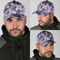 Vareau Tahiti Tiare Monstera Classic Cap Polynesian Pattern Curve Style LT01 - Polynesian Pride