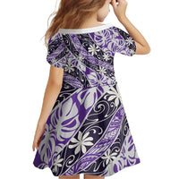 Vareau Tahiti Tiare Monstera Family Matching Off Shoulder Maxi Dress and Hawaiian Shirt Polynesian Pattern Curve Style - Polynesian Pride