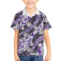 Vareau Tahiti Tiare Monstera Family Matching Off Shoulder Maxi Dress and Hawaiian Shirt Polynesian Pattern Curve Style - Polynesian Pride