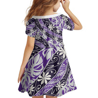Vareau Tahiti Tiare Monstera Family Matching Summer Maxi Dress and Hawaiian Shirt Polynesian Pattern Curve Style - Polynesian Pride