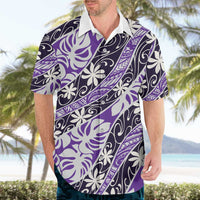 Vareau Tahiti Tiare Monstera Hawaiian Shirt Polynesian Pattern Curve Style - Polynesian Pride