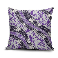 Vareau Tahiti Tiare Monstera Pillow Cover Polynesian Pattern Curve Style - Polynesian Pride