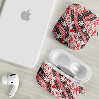 Uteute Tahiti Tiare Monstera AirPods Case Polynesian Pattern Curve Style LT01 - Polynesian Pride