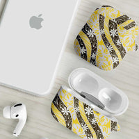 Rearea Tahiti Tiare Monstera AirPods Case Polynesian Pattern Curve Style LT01 - Polynesian Pride