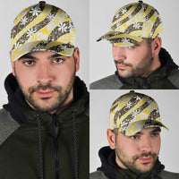Rearea Tahiti Tiare Monstera Classic Cap Polynesian Pattern Curve Style LT01 - Polynesian Pride