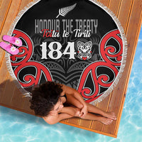 Toitu Te Tiriti 1840 Aotearoa Beach Blanket Stand Together Stand Stronger LT01 - Polynesian Pride