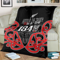 Toitu Te Tiriti 1840 Aotearoa Blanket Stand Together Stand Stronger LT01 - Polynesian Pride