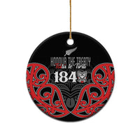 Toitu Te Tiriti 1840 Aotearoa Ceramic Ornament Stand Together Stand Stronger LT01 - Polynesian Pride