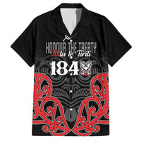 Toitu Te Tiriti 1840 Aotearoa Hawaiian Shirt Stand Together Stand Stronger LT01 Black - Polynesian Pride