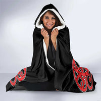 Toitu Te Tiriti 1840 Aotearoa Hooded Blanket Stand Together Stand Stronger LT01 - Polynesian Pride