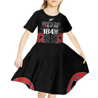 Toitu Te Tiriti 1840 Aotearoa Kid Short Sleeve Dress Stand Together Stand Stronger