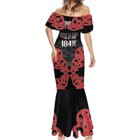 Toitu Te Tiriti 1840 Aotearoa Mermaid Dress Stand Together Stand Stronger