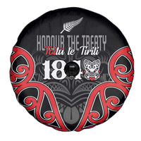Toitu Te Tiriti 1840 Aotearoa Spare Tire Cover Stand Together Stand Stronger LT01 - Polynesian Pride