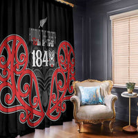 Toitu Te Tiriti 1840 Aotearoa Window Curtain Stand Together Stand Stronger LT01 - Polynesian Pride