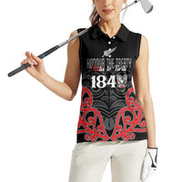 Toitu Te Tiriti 1840 Aotearoa Women Sleeveless Polo Shirt Stand Together Stand Stronger