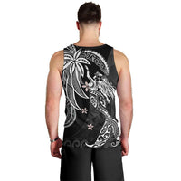 Polynesian Mermaid Plumeria Tribal Tattoo Men Tank Top LT01 - Polynesian Pride