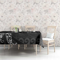 Polynesian Mermaid Plumeria Tribal Tattoo Tablecloth LT01 - Polynesian Pride