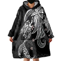 Polynesian Mermaid Plumeria Tribal Tattoo Wearable Blanket Hoodie LT01 - Polynesian Pride