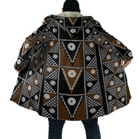 Fiji Brown Masi Pattern Cloak Fijian Tapa LT01 - Polynesian Pride