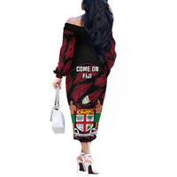 fiji-rugby-off-the-shoulder-long-sleeve-dress-flying-fijians-red-palm-tree-version