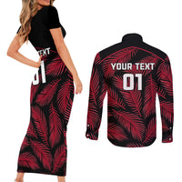 custom-fiji-rugby-couples-matching-short-sleeve-bodycon-dress-and-long-sleeve-button-shirts-flying-fijians-red-palm-tree-version