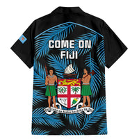 fiji-rugby-family-matching-mermaid-dress-and-hawaiian-shirt-flying-fijians-blue-palm-tree-version