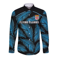 custom-fiji-rugby-long-sleeve-button-shirt-flying-fijians-blue-palm-tree-version