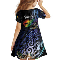 Personalised Polynesian Memorial Family Matching Tank Maxi Dress and Hawaiian Shirt As Long As I Breathe You'll Be Remembered