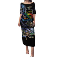 Personalised Polynesian Memorial Puletasi As Long As I Breathe You'll Be Remembered LT01 Long Dress Colorful - Polynesian Pride
