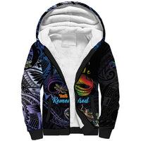 Personalised Polynesian Memorial Sherpa Hoodie As Long As I Breathe You'll Be Remembered LT01 Unisex Colorful - Polynesian Pride