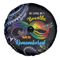 Polynesian Memorial Spare Tire Cover As Long As I Breathe You'll Be Remembered LT01 - Polynesian Pride