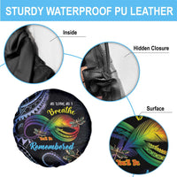 Polynesian Memorial Spare Tire Cover As Long As I Breathe You'll Be Remembered LT01 - Polynesian Pride