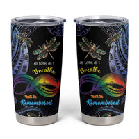 Polynesian Memorial Tumbler Cup As Long As I Breathe You'll Be Remembered LT01 Colorful - Polynesian Pride