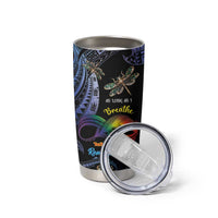 Polynesian Memorial Tumbler Cup As Long As I Breathe You'll Be Remembered LT01 - Polynesian Pride