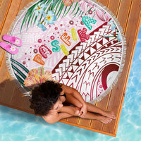 Pasifika Festival Beach Blanket Tribal Pattern Tropical Style LT01 - Polynesian Pride